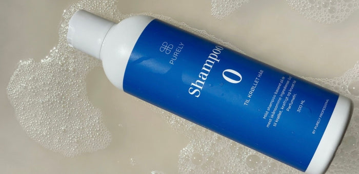 Shampoo til kruset hår der dæmper frizz og giver mere glans