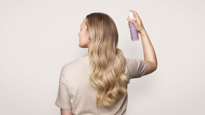 Varmebeskyttende spray til hår