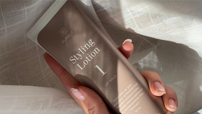 Styling lotion til fint hår der giver volumen uden at tynge