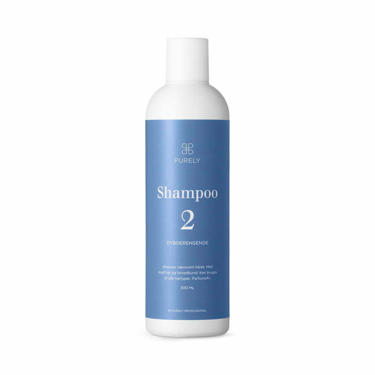 Dybderensende shampoo til fedtet hår og alle hårtyper 